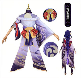 Lynette Genshin-Raiden Makoto Cospplay Costumes